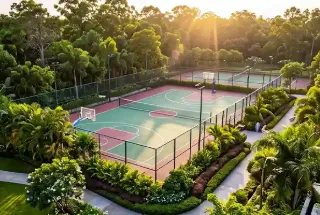 Multipurpose Court at Arvind Sensora